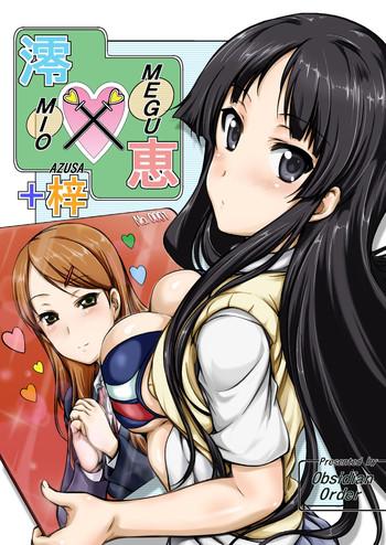 mio x megu azusa cover